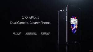 Hivatalosan is bemutatkozott a OnePlus 5!