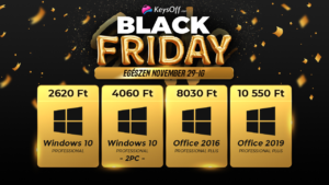 Black Friday: Bomba áron a Windows 10!