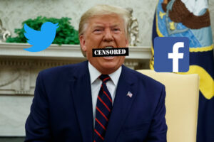 A Twitter és a Facebook is befogta Donald Trump száját